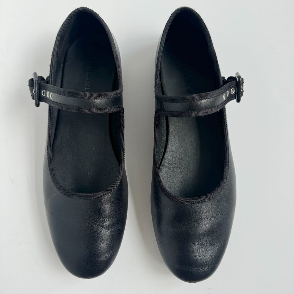 Like NEW Everlane Black The Day Buckle Mary Jane  - Sz 7